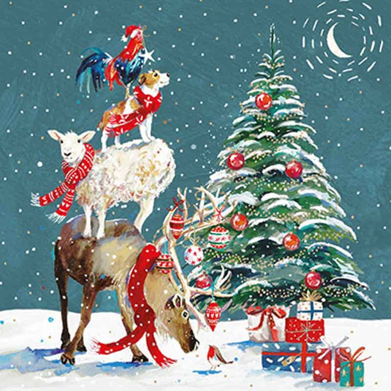 Ling Design Charity Christmas Cards - Christmas Eve (Pack Of 6)