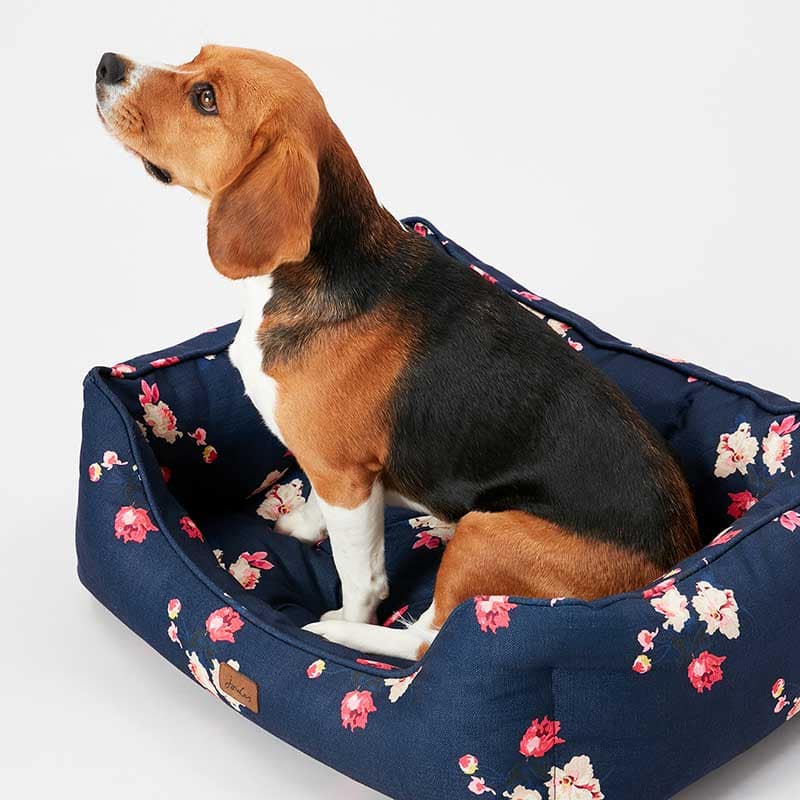 Joules Floral Box Dog Bed For Sale